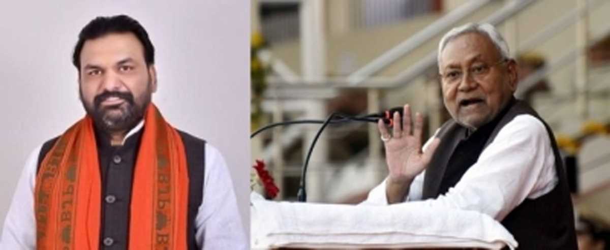 बिहार भाजपा अध्यक्ष का नीतीश पर तंज, कहा, बिचौलिया बनकर दूसरे राज्यों में घूम रहे